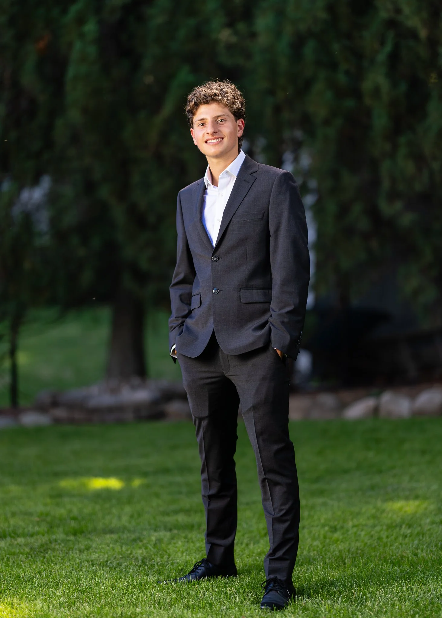 Verona NJ Prom Portrait | Modern Suit Style