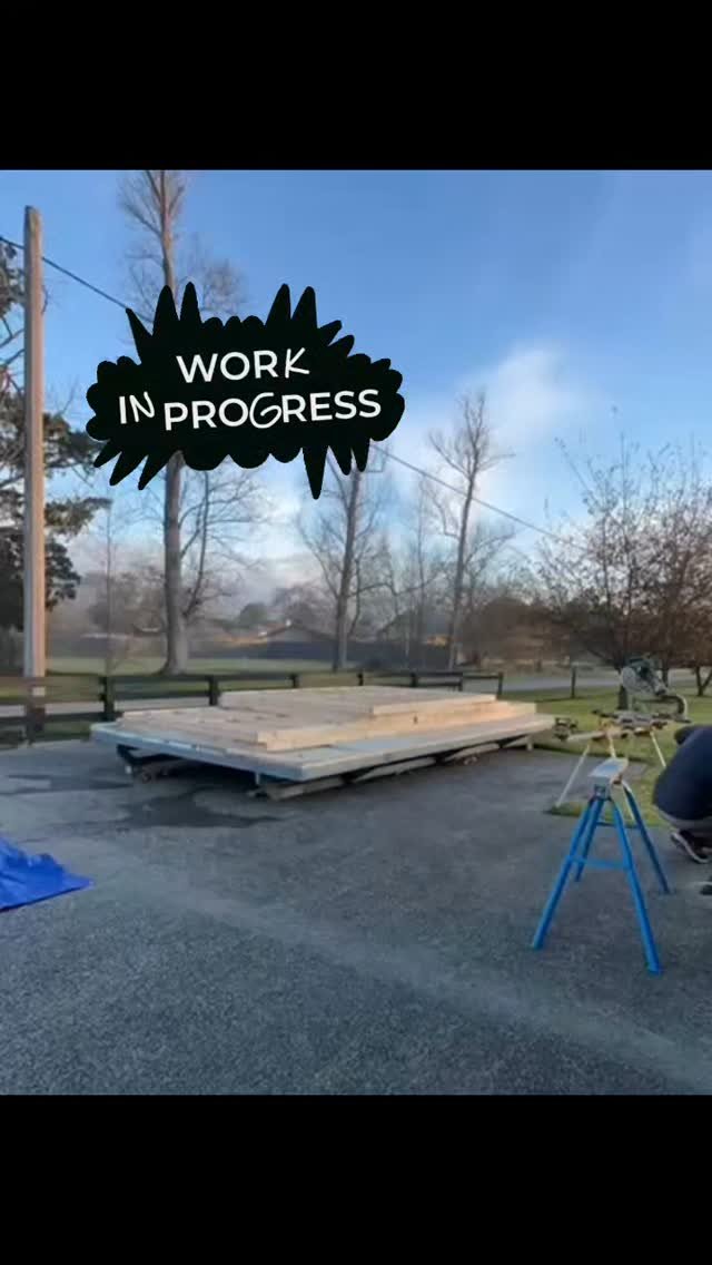 A day in the life of Craig and Jedd, getting the timber frame up on our first Mod. The excitement is building at Mods On The Move #modularhomes #modularbuilding #modulardesign