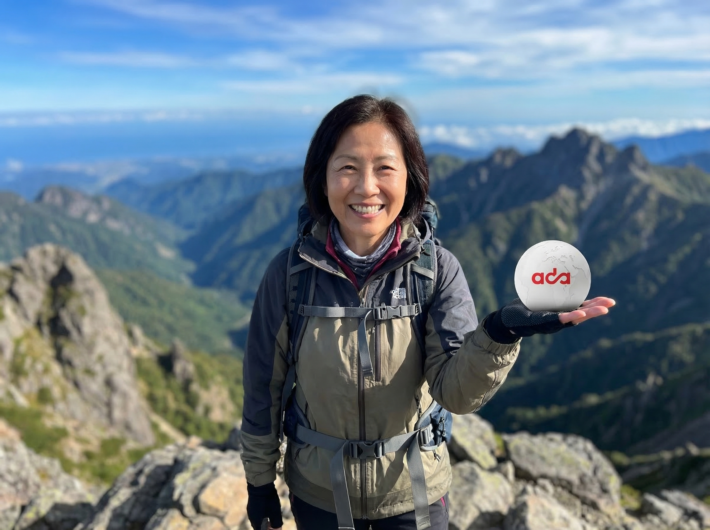 ADA hiking mini globe