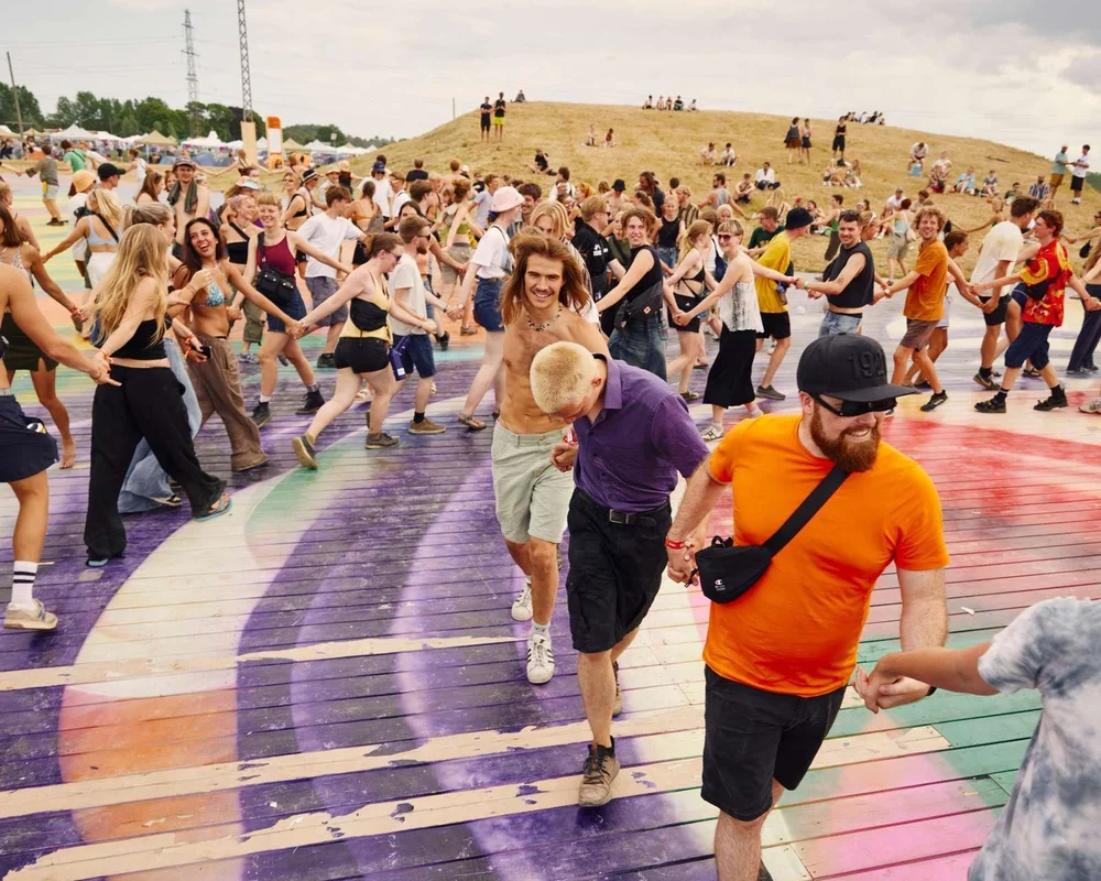 Festivalstemning på Roskilde Festival
