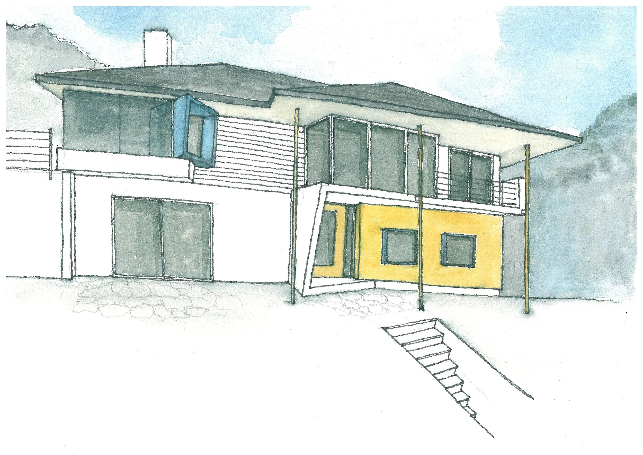 Concept Sketch to Connect with Natural Environment