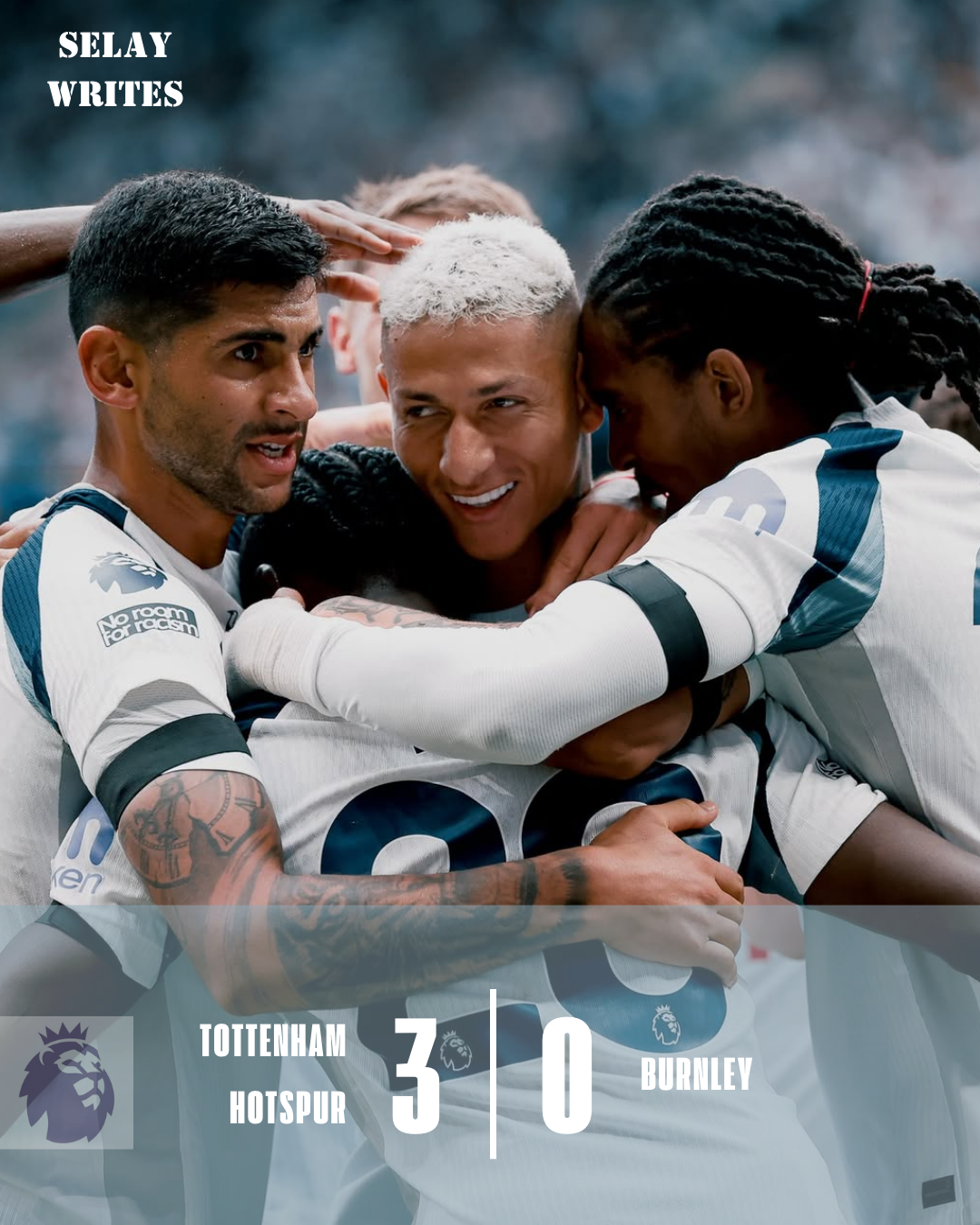 Premier League 2025/26 Matchweek 1 - Tottenham Hotspur vs Burnley