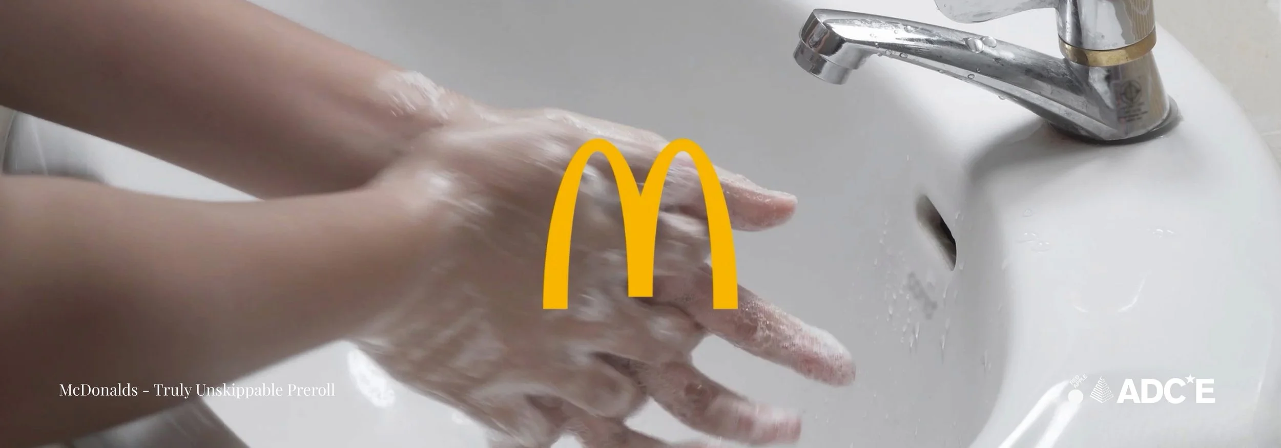 McDonald’s Truly Unskippable Preroll Covid-19 digital campaign by Global Creative Director Evgenii Shiniaev