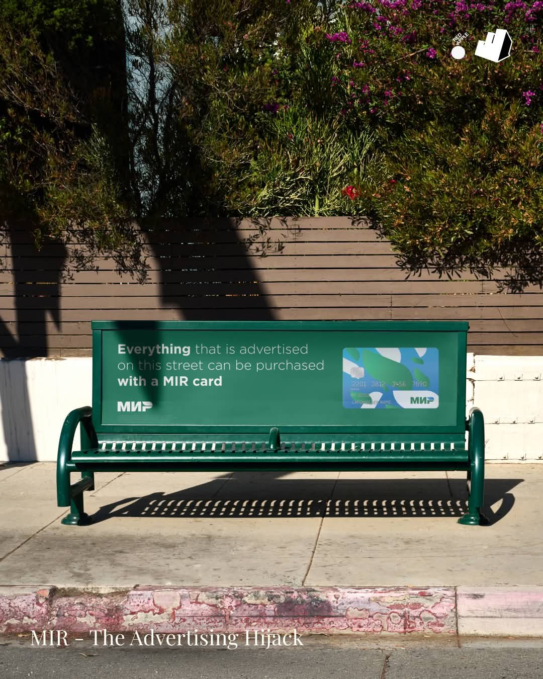 Advertising Takeover project, creative leadership by Global Creative Director Evgenii Shiniaev