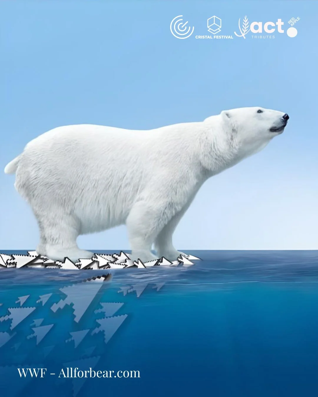 WWF AllForBear award winning digital campaign by Global Creative Director Evgenii Shiniaev