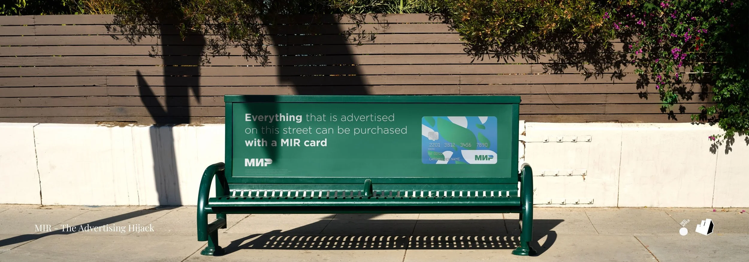 Advertising Takeover project, creative leadership by Global Creative Director Evgenii Shiniaev