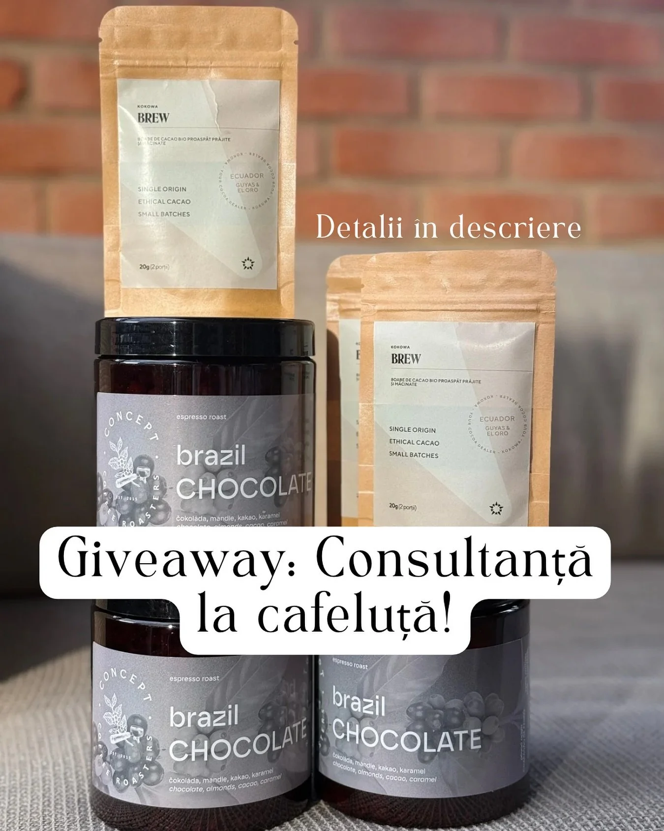 🌿Giveaway &ndash; Consultanță la cafeluță ☕️

🎉 GIVEAWAY TIME! 🎉
&Icirc;n semn de recunoștință pentru cei 7000+ de oameni minunați din comunitatea mea, am pregătit un giveaway mai atipic 💚

☕️ 3 femei vor c&acirc;știga o sesiune de consultanță on