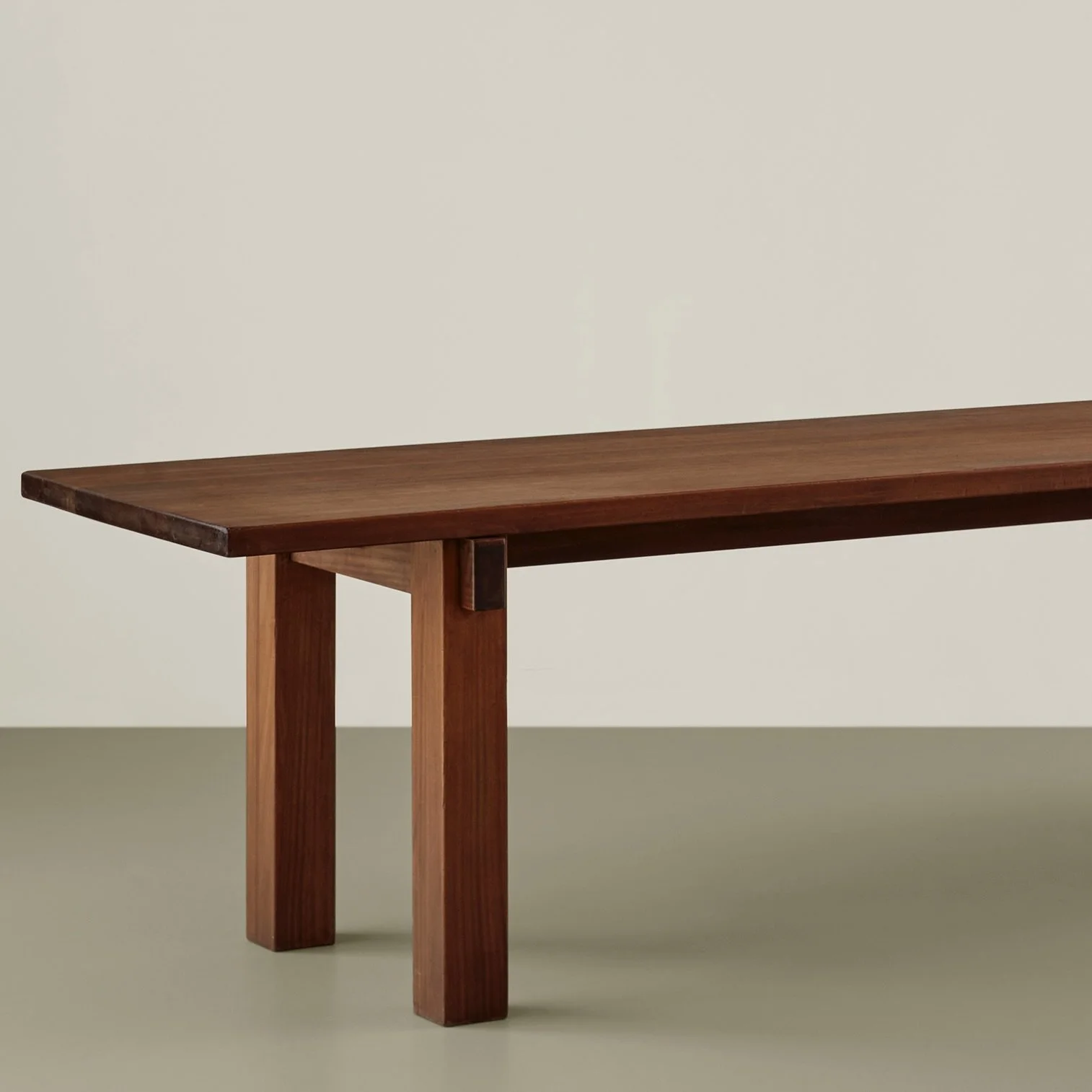 Charlotte Perriand, dining table, designed for the Trois Arcs residence, Arc 1600, designed 1968