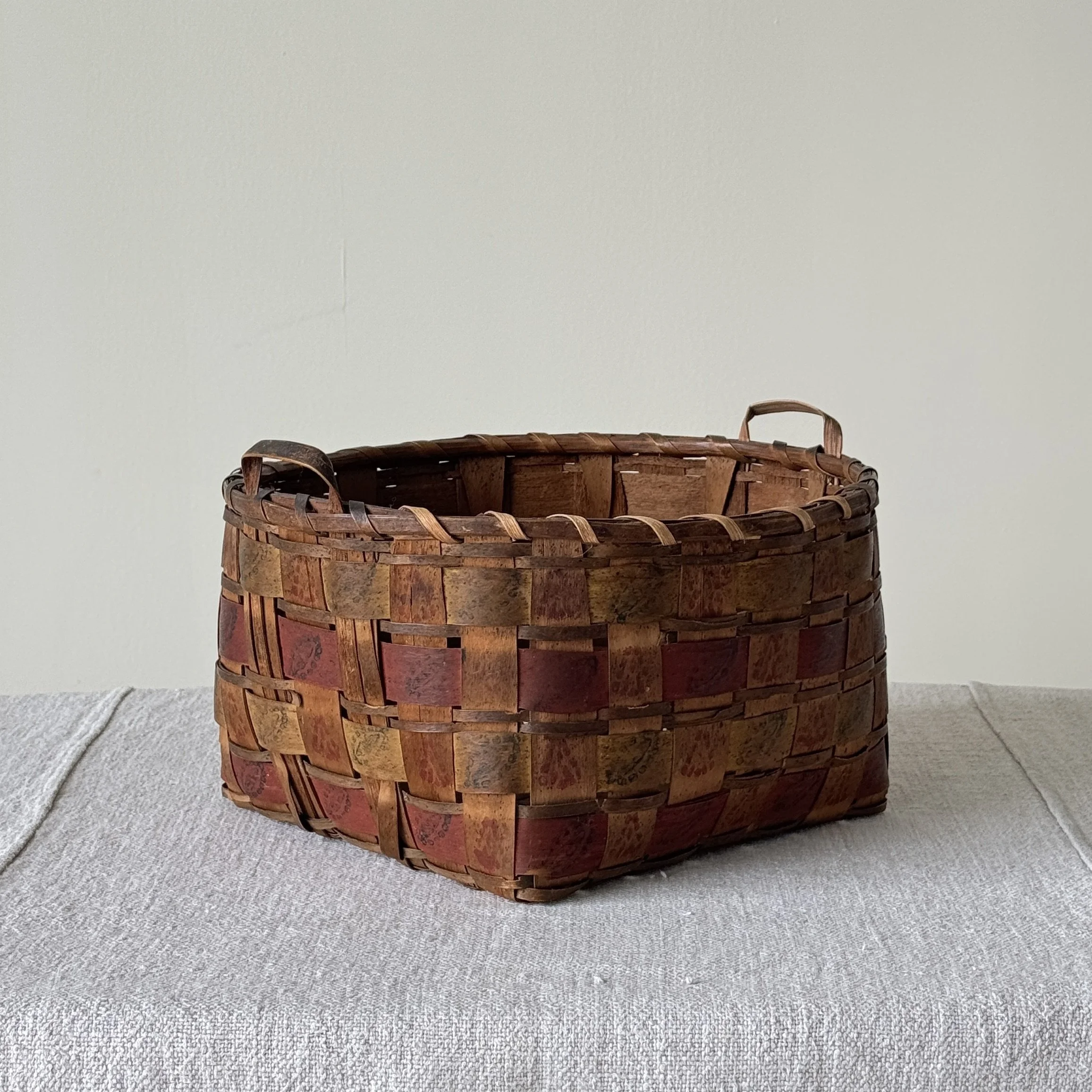 Basket, Native American, Northeastern Woodlands, mid-19th century