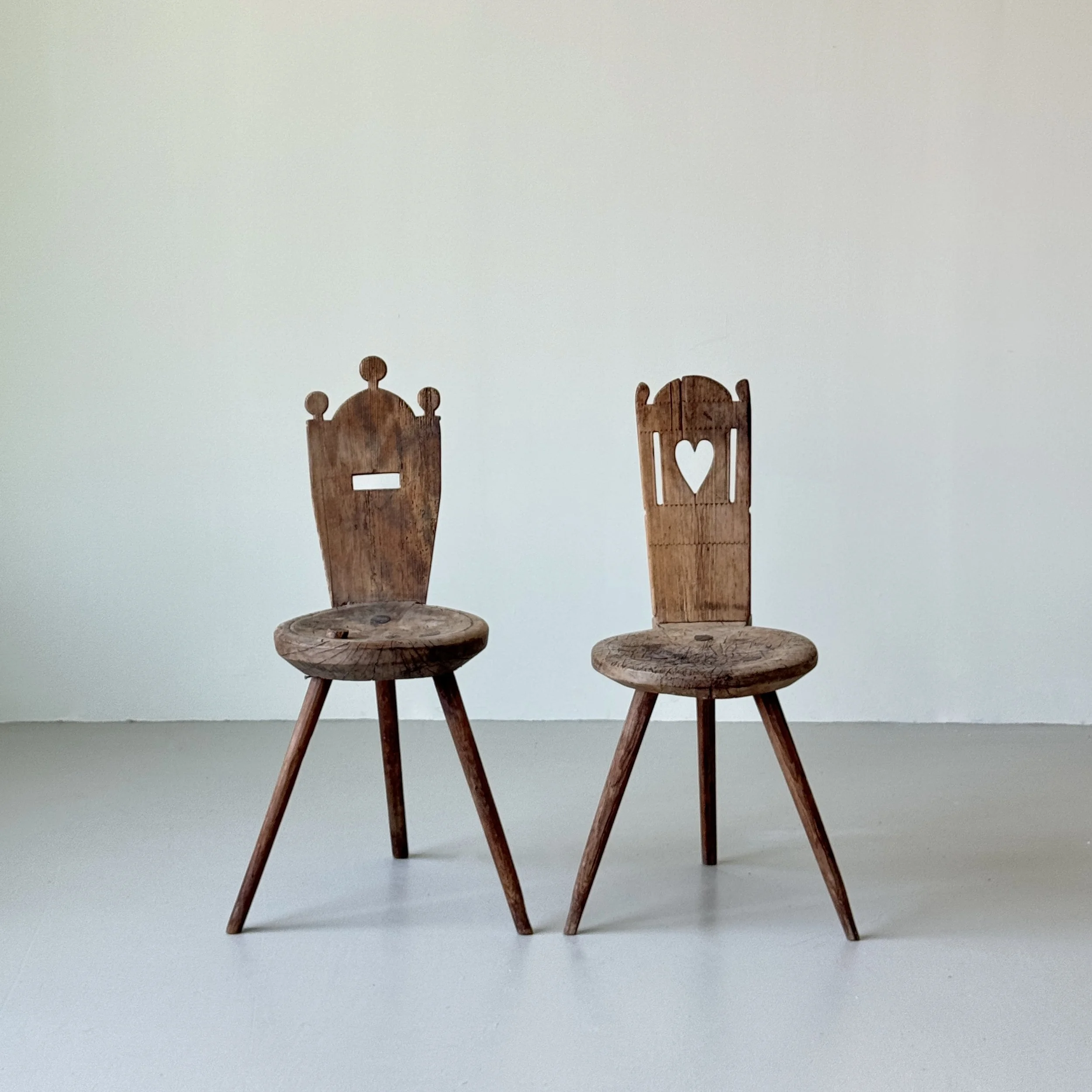 Two chairs, Sweden, 19th century