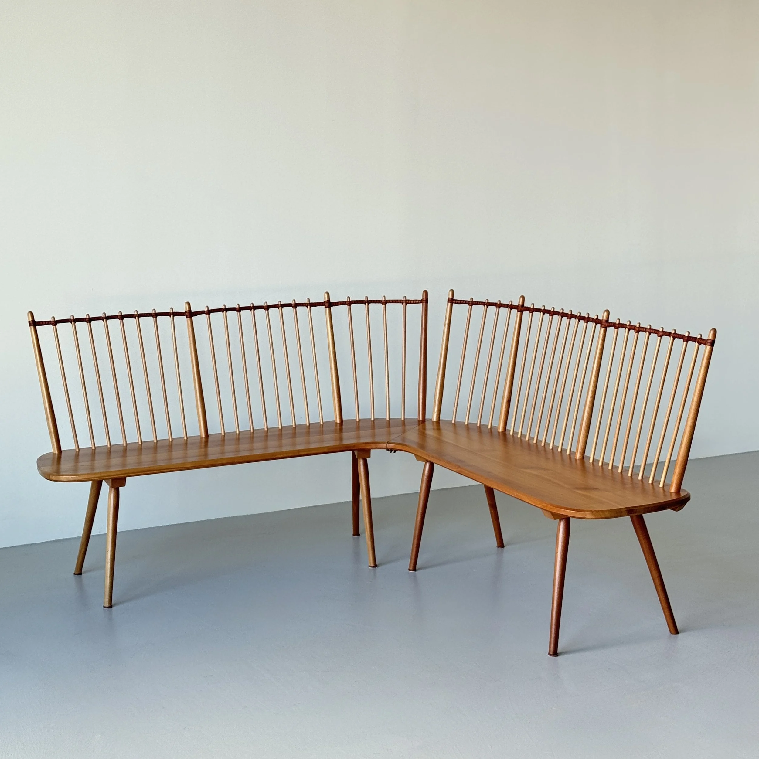 Albert Haberer, corner bench, 1950s