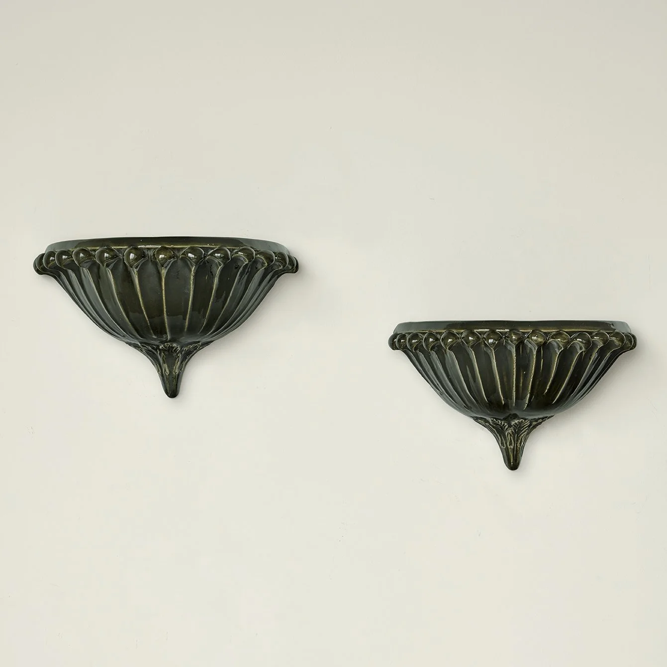 Pair of  wall lights, Italy, late 20th century