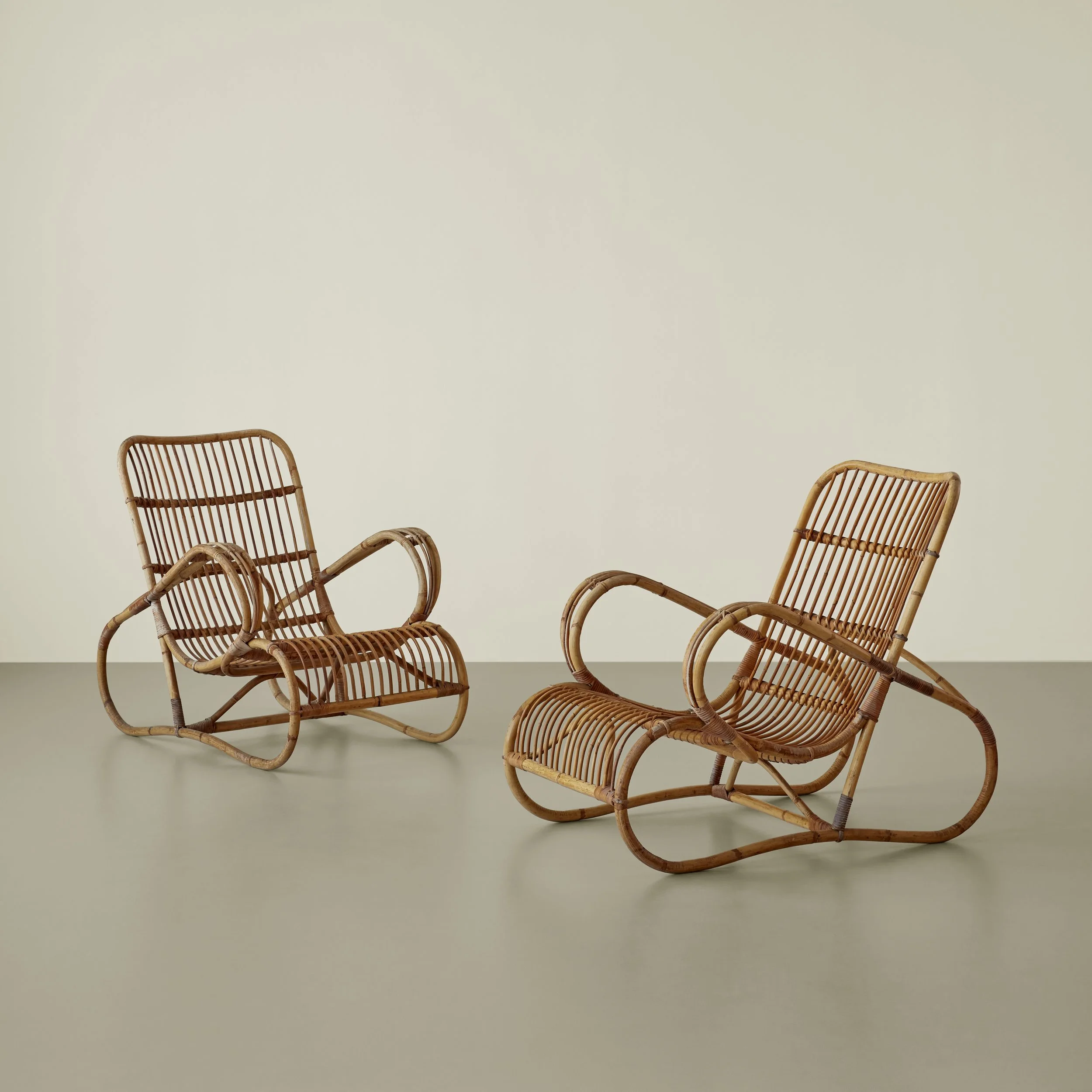 Pair of armchairs, Sweden, 20th century