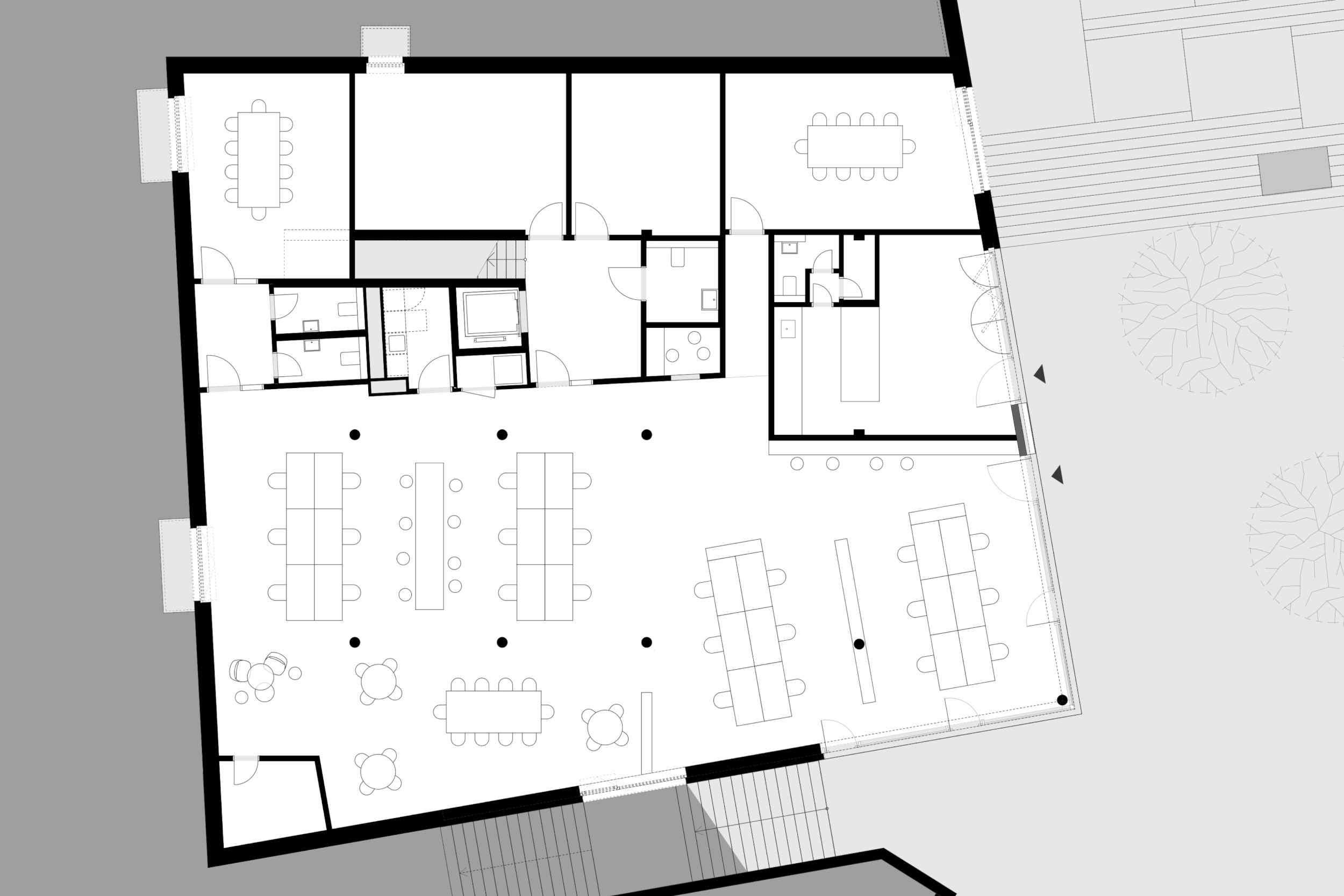Grundrissgrafik zum Projekt Möckernkiez