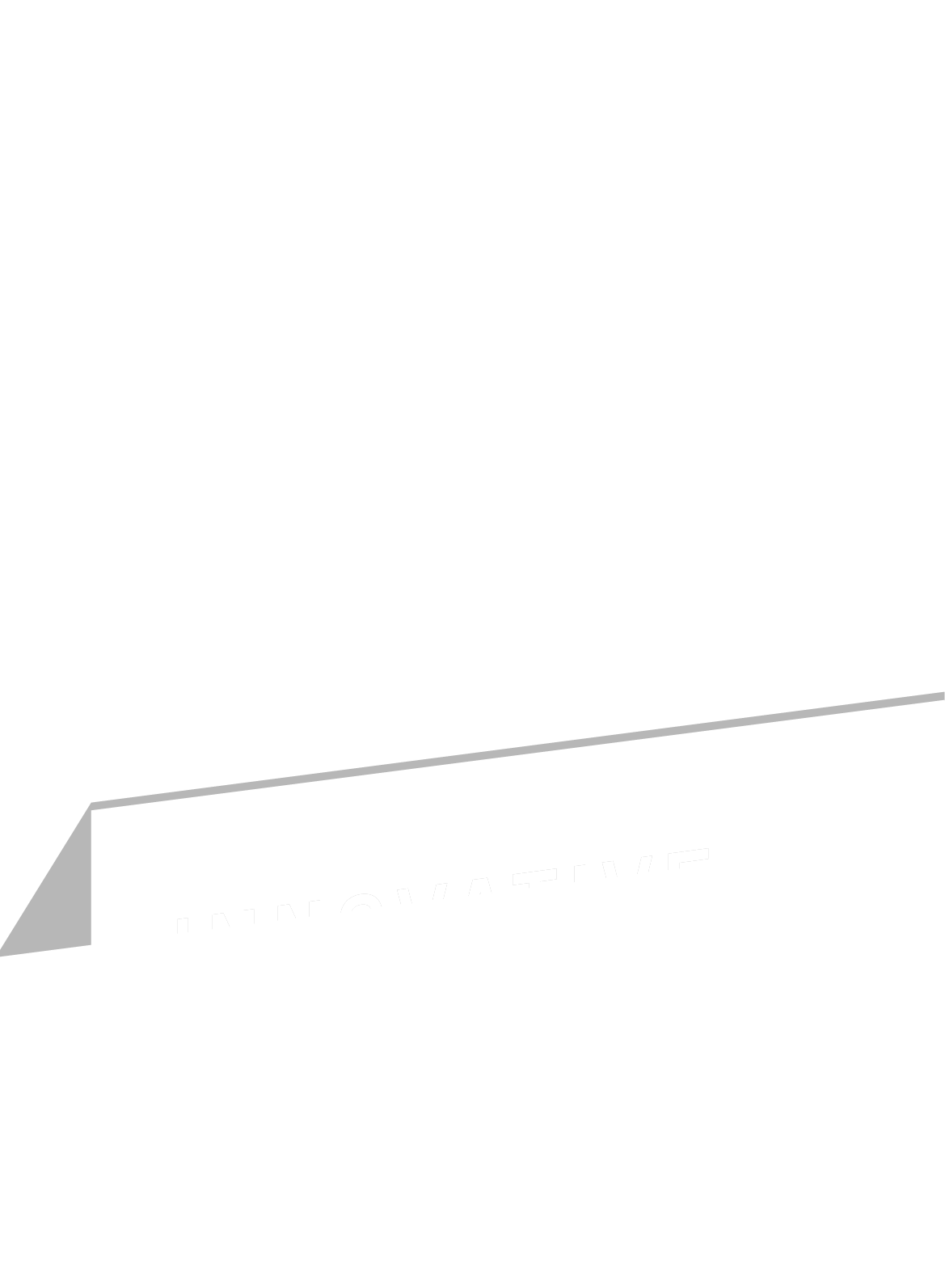 Schwarz-weiße Award-Grafik mit Text zu ICONIC Awards 2021 Innovative Architecture.