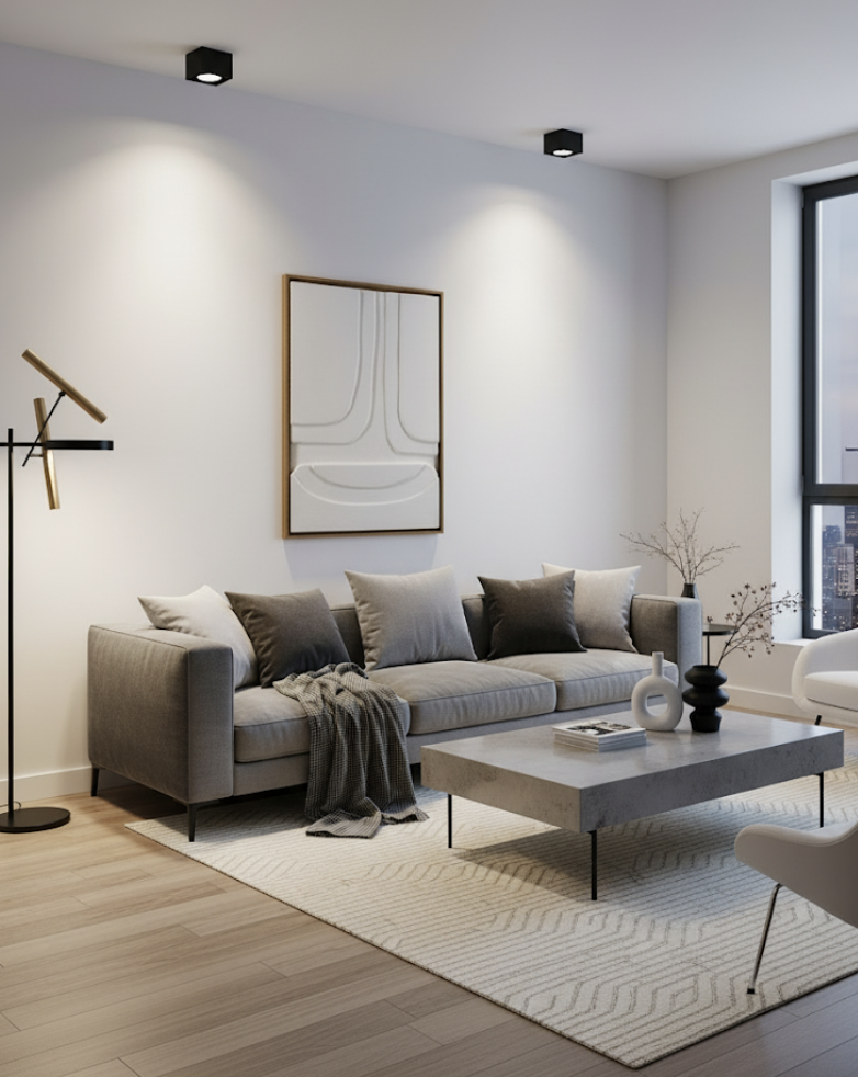 Blanc sculpté - Tableau superposition texturé