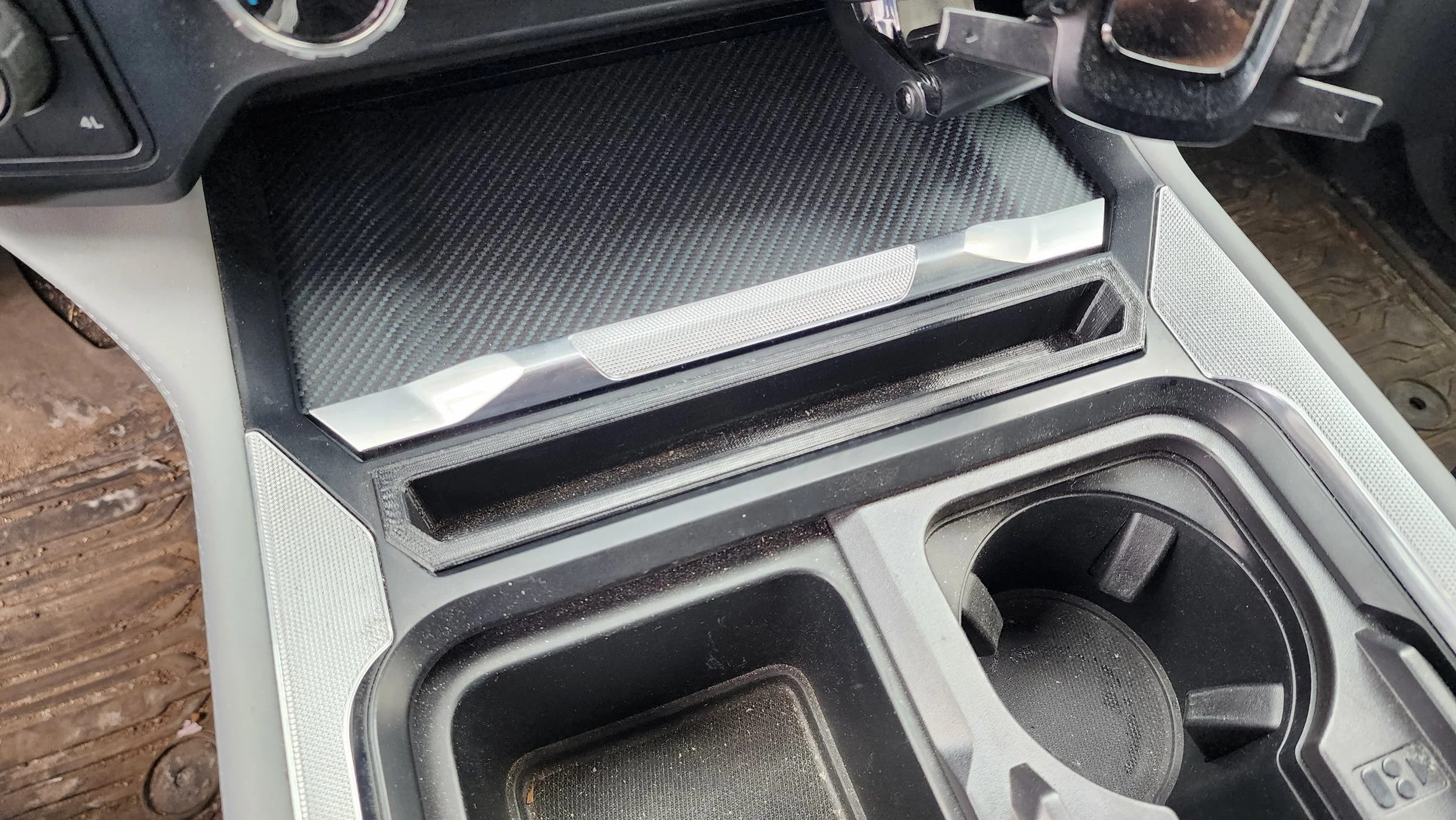 2023-2024 Super Duty Center Console Tray Plain