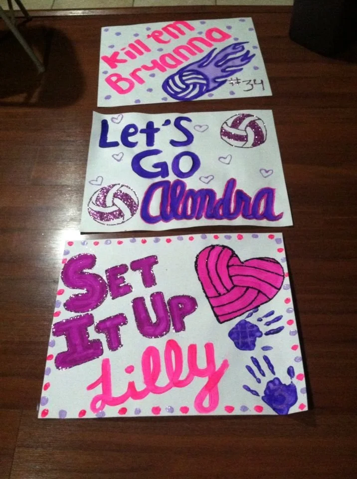 Senior Night Poster Making