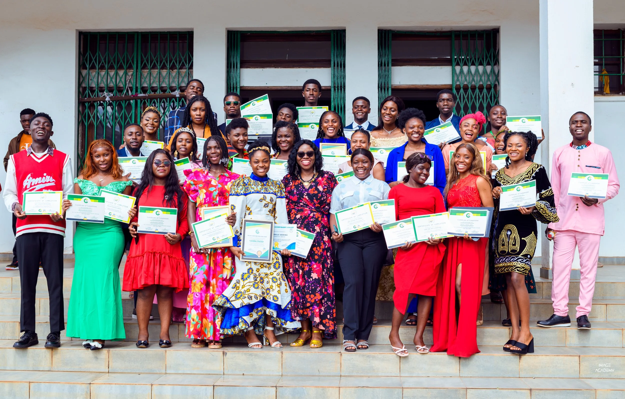 Graduation at C-Life Cameroon