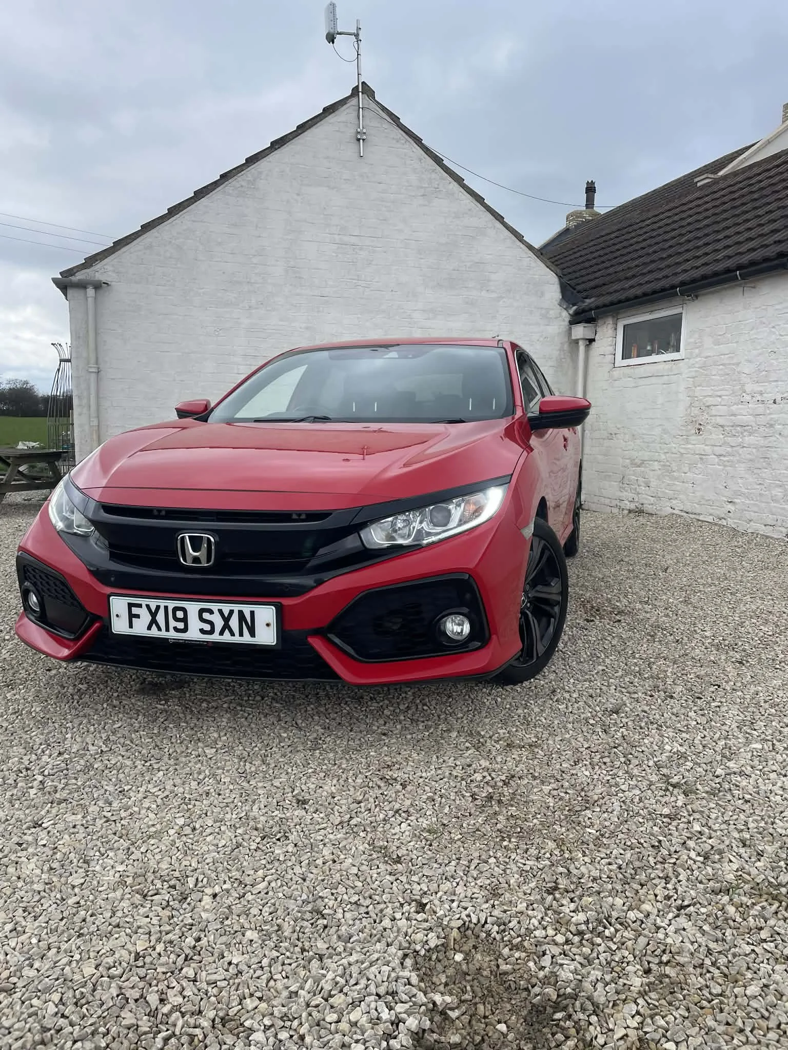 Honda Civic 1.6 i-DTEC SR 5dr Red