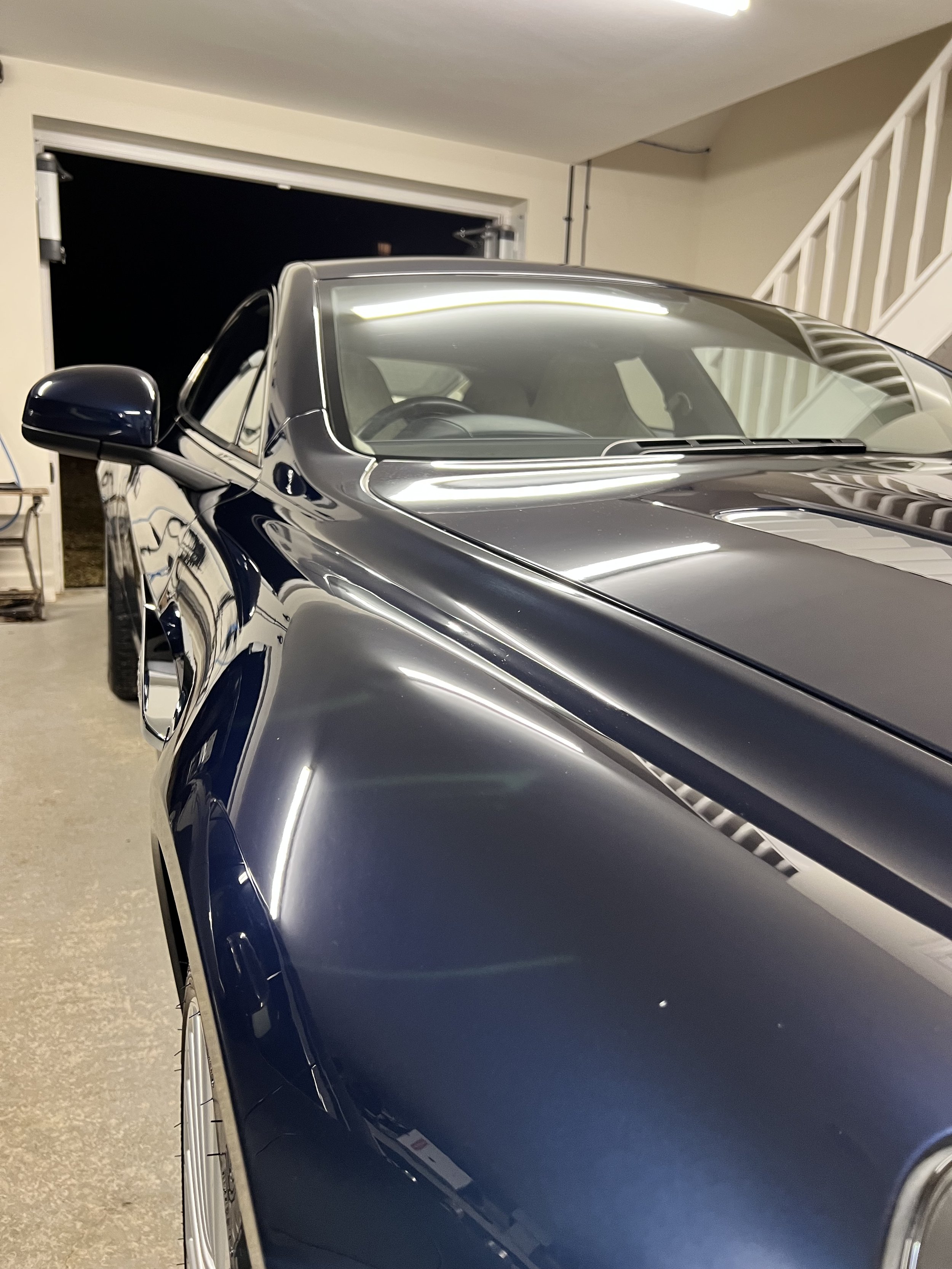 Aston Martin after full valet and detail and ceramic coating.