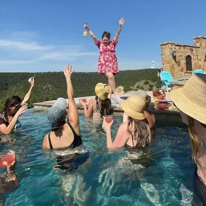 TABC-certified bartender at an Austin bachelorette party