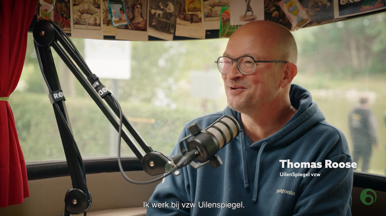 Mini-reportage over We Vangen Ze!  door de Nationale Loterij