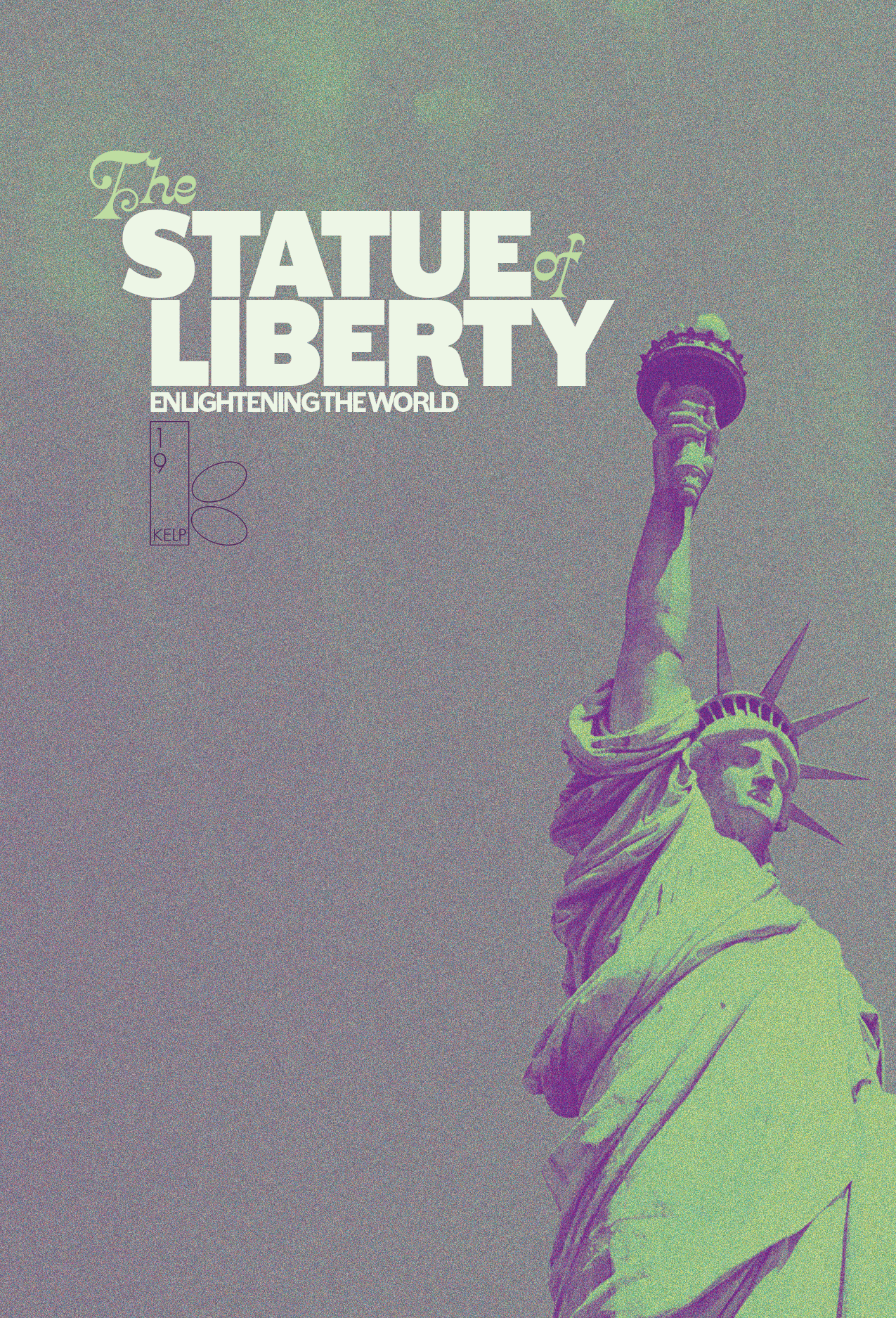 Statue of Liberty Postcard - KELP RECORDS