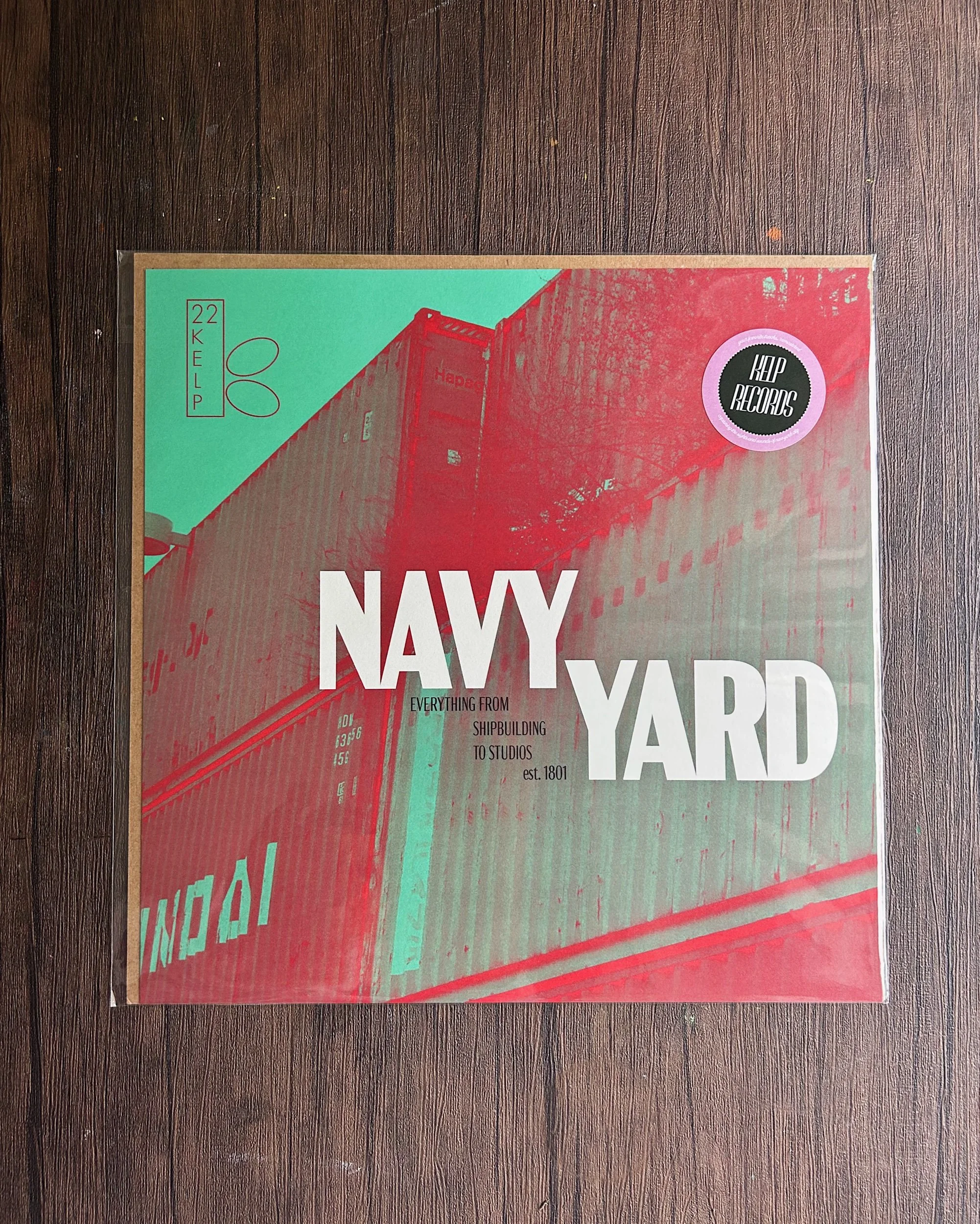 'KELP RECORDS' - Brooklyn Navy Yard Print 12x12