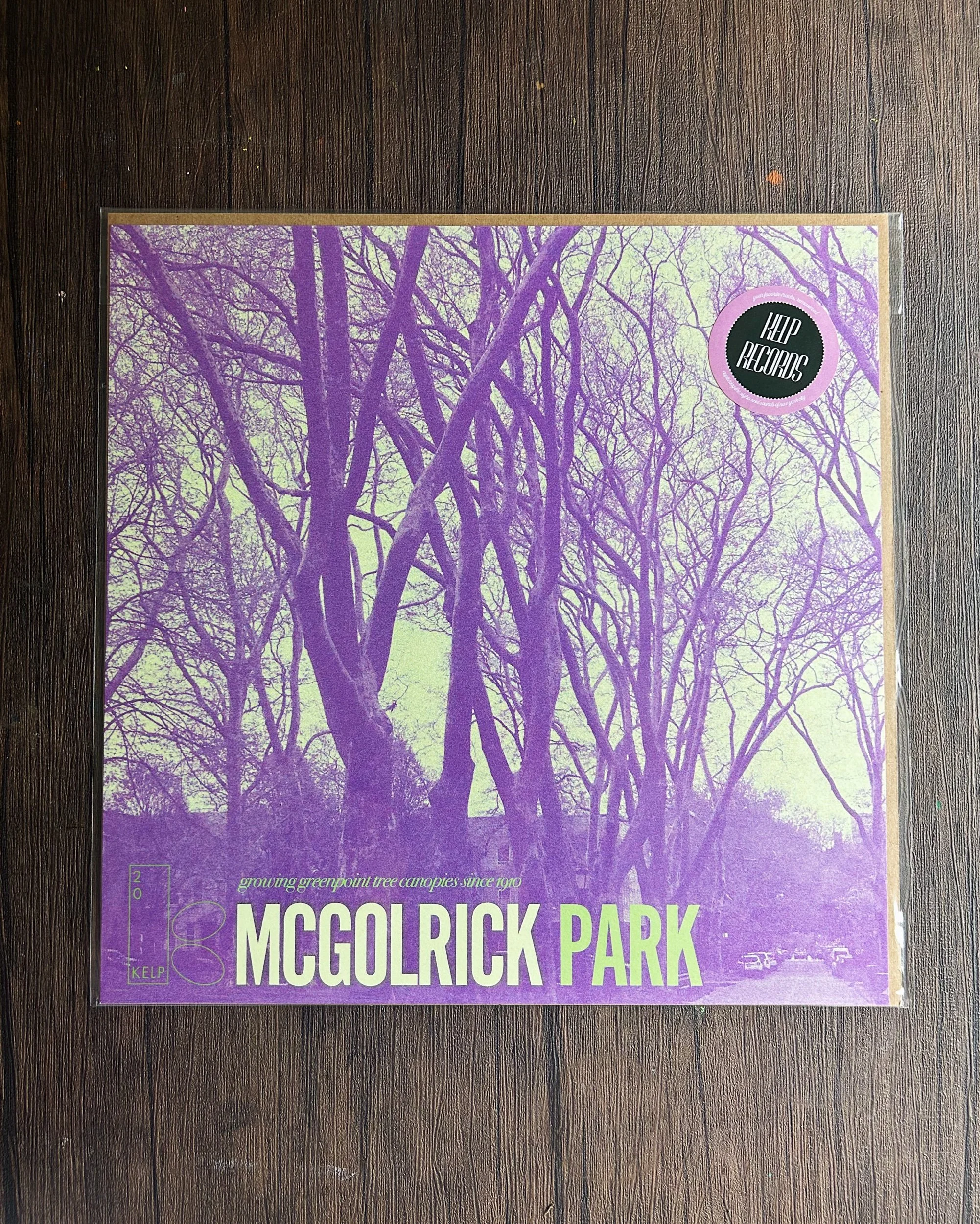 'KELP RECORDS' - McGolrick Park Print 12x12
