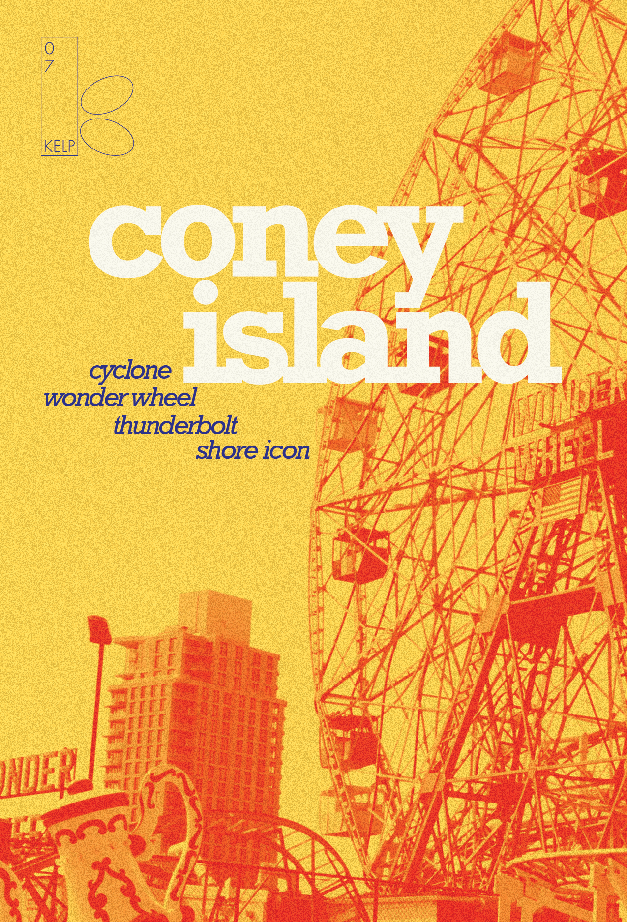 Coney Island Postcard - KELP RECORDS