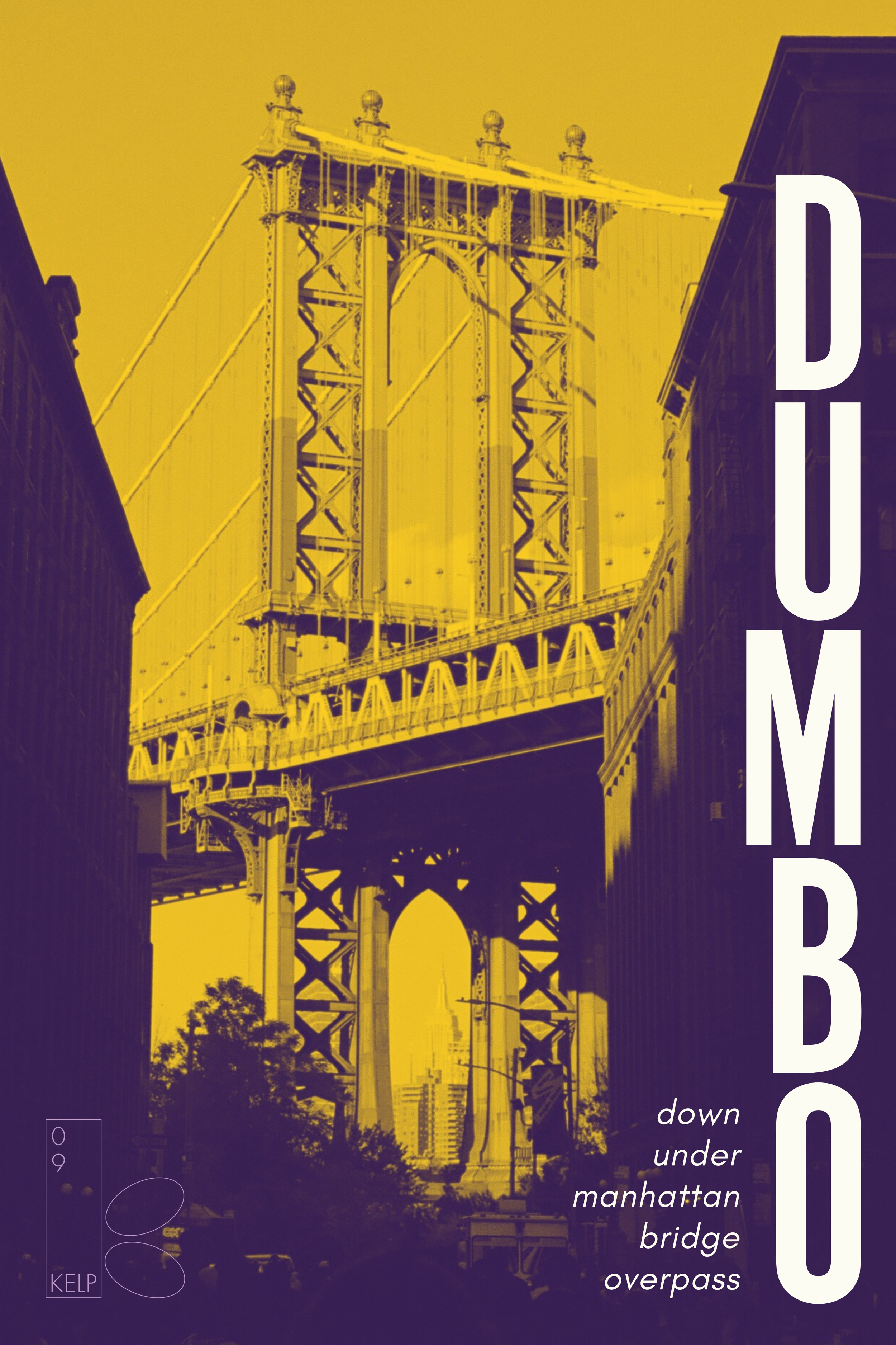 DUMBO Postcard - KELP RECORDS
