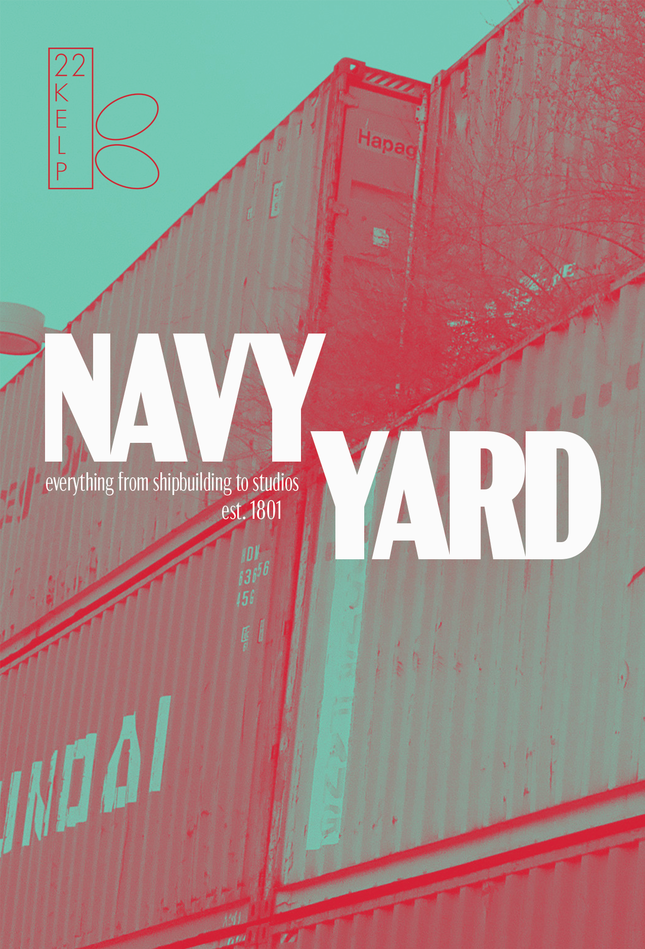 Brooklyn Navy Yard Postcard - KELP RECORDS