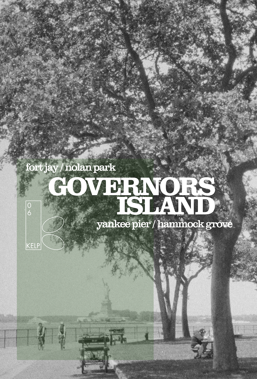 Governors Island Postcard - KELP RECORDS