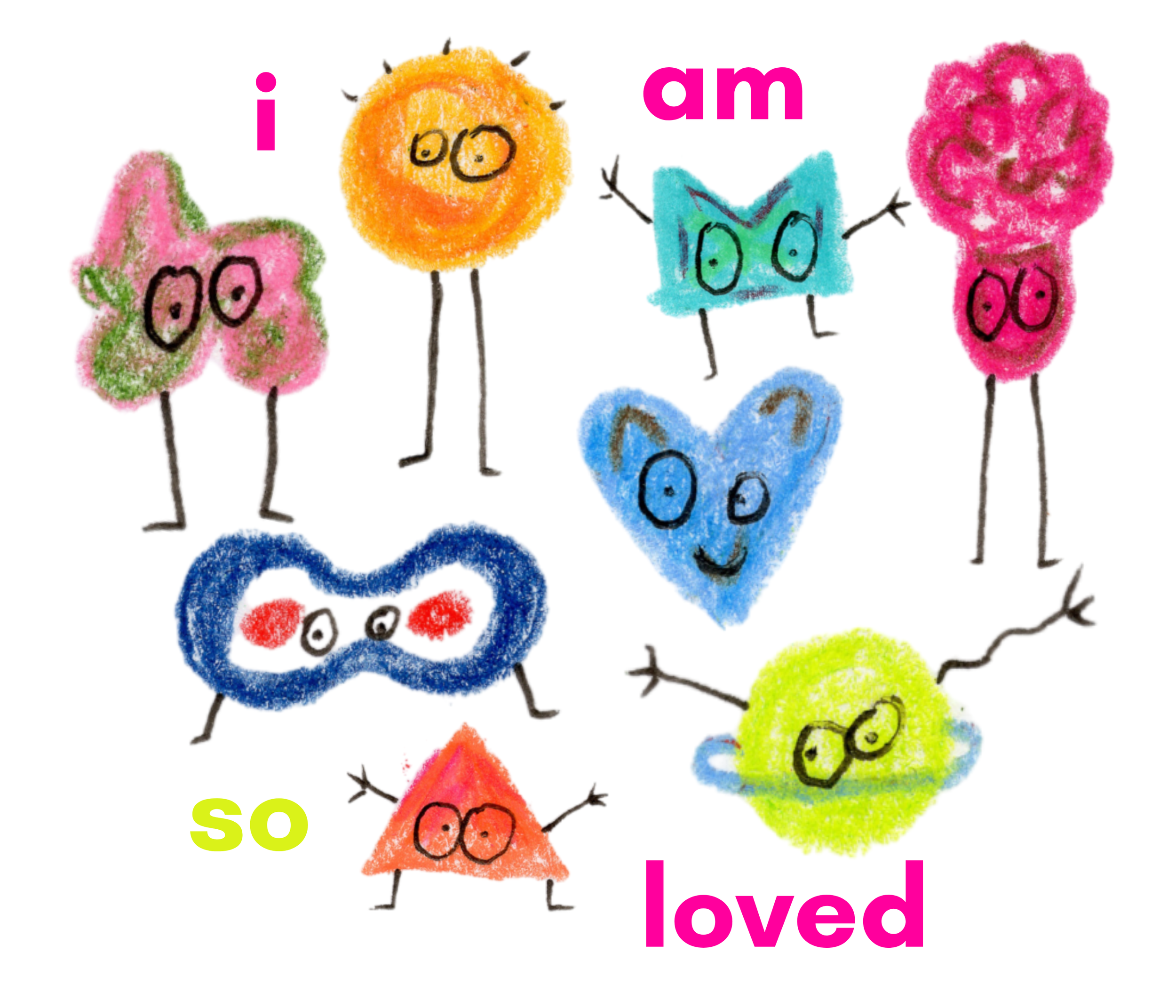i am so loved monster sticker.png
