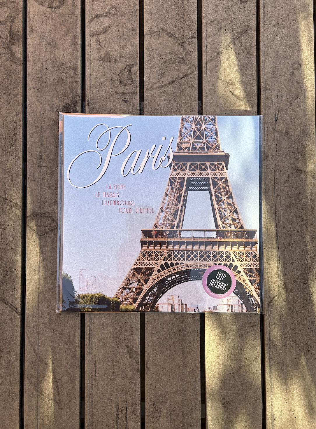 'KELP RECORDS' - Paris Print 12x12