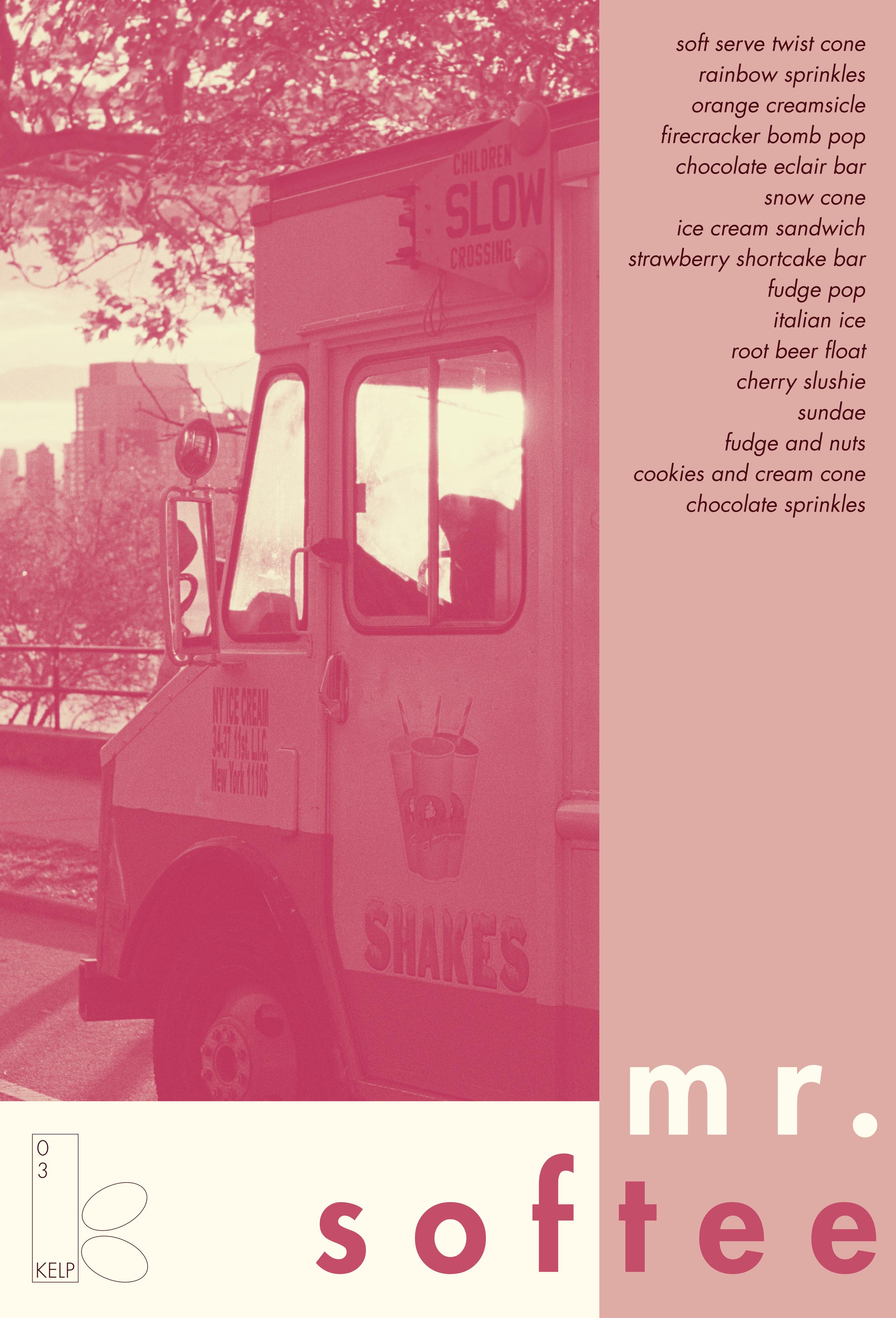 Mr. Softee Postcard - KELP RECORDS