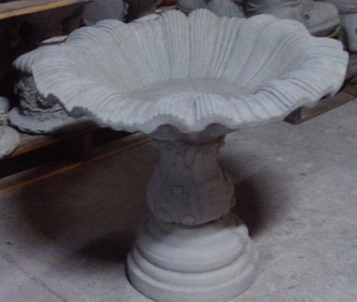 BB500 DEEP SCROOL BIRD BATH