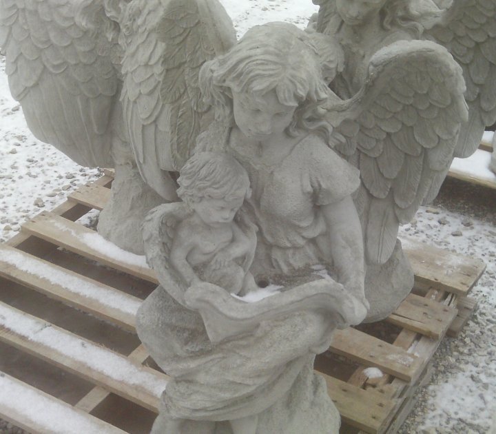 SA101 ANGEL READING ANGEL ON LAP $129