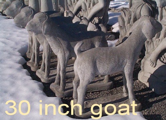 AG540 GOAT $123 (NOT PICTURED AG541 GOAT HORNS $24)