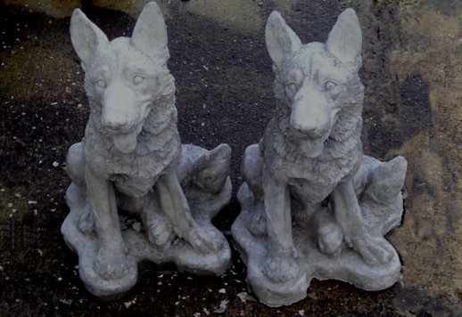 AD316 DOG GERMAN SHEPPARD PUP $54 (NOT PICTURED: AD315 27" GERMAN SHEPPARD $120)