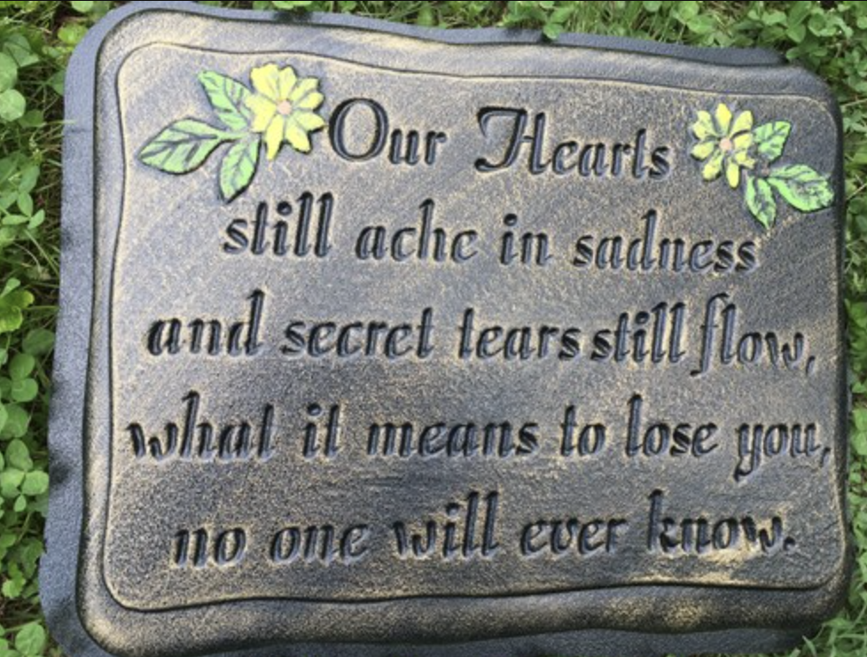 PL6001 PLAQUE SADNESS