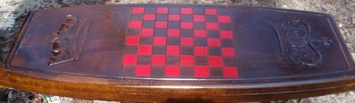 BE600 CHECKER BOARD BENCH