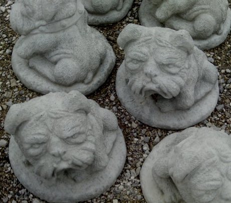 AD308 DOG BULLDOG CARTOONY $30