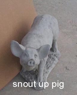 AP725 PIG WITH SNOUT UP $99