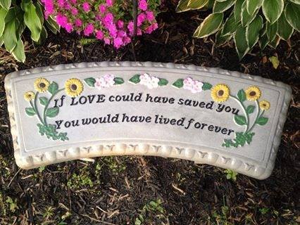 BE2000 IF LOVE COULD HAVE SAVED YOU BENCH