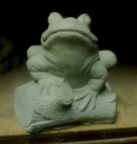 AF507 FROG ON LOG $15
