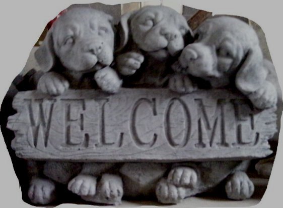 AW936 WELCOME PUPPIES $30