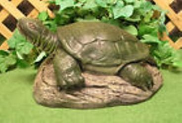 AT905 TURTLE ON ROCK (NOT PAINTED) $51