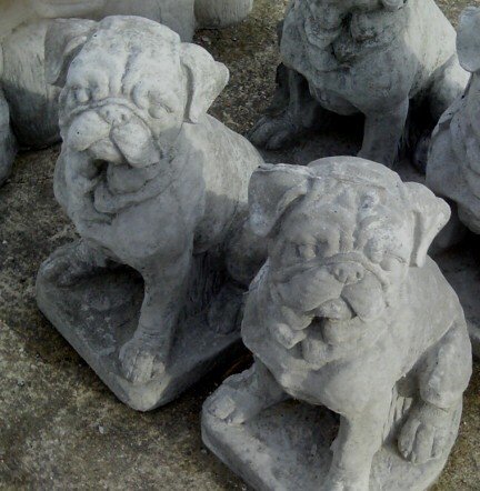 AD345 DOG PUG LARGE $45